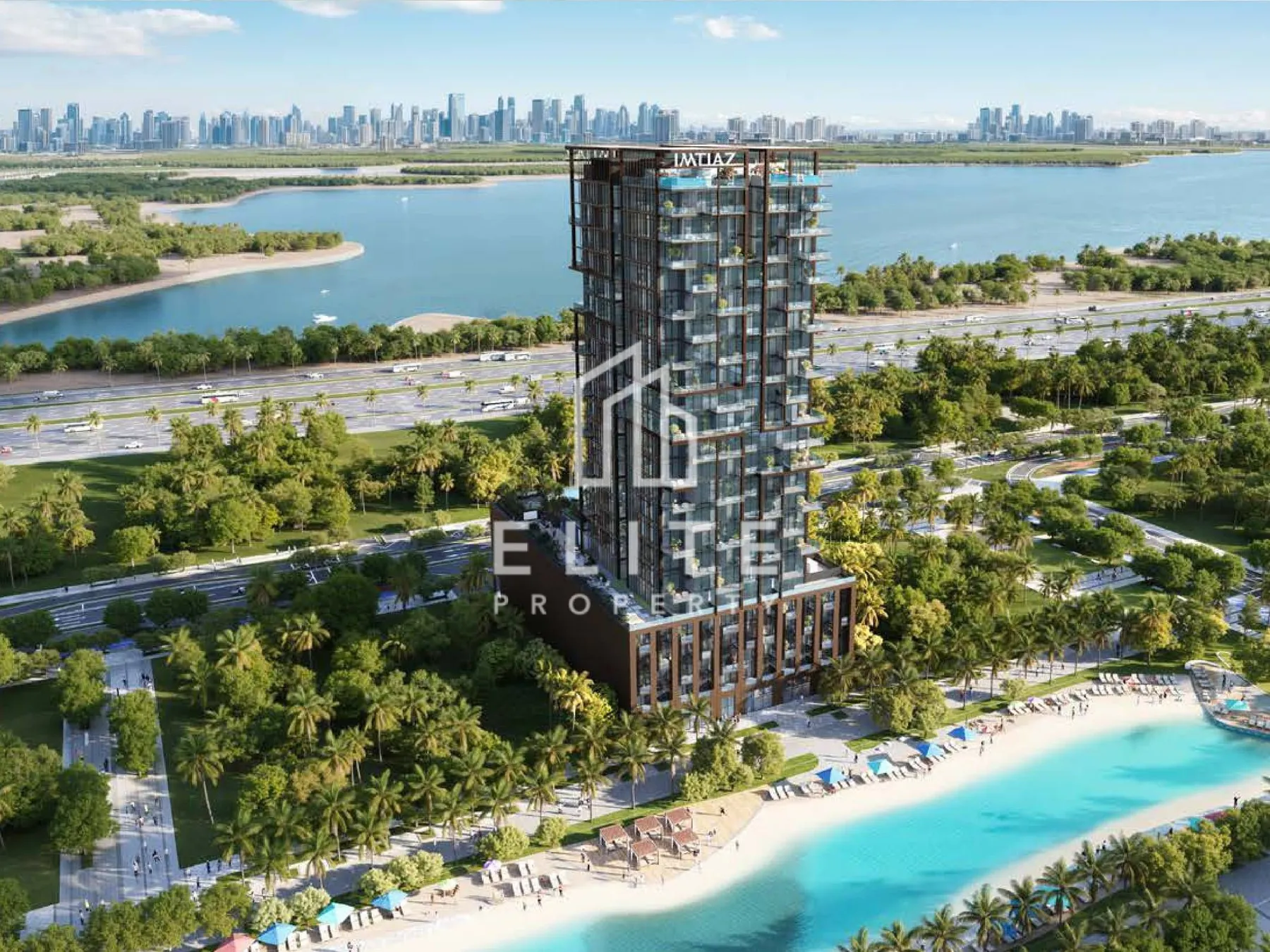 Lagoon View | High Floor | Fully Furnished — Wynwood Horizon by Imtiaz, Bukadra, Dubai